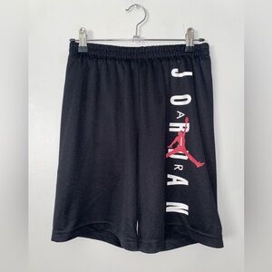 Jordan Boy’s Black and Red Athletic Shorts‎